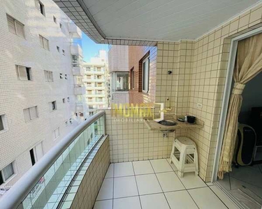 Apartamento com 2 dormitórios à venda, 73 m² por R$ 375.000,00 - Vila Guilhermina - Praia