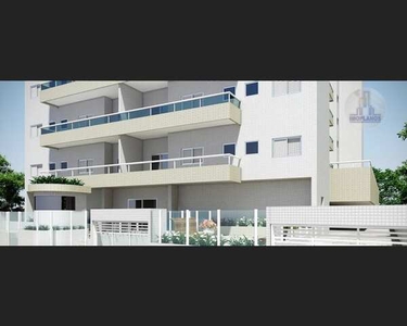 Apartamento com 2 dormitórios à venda, 75 m² por R$ 380.000,00 - Aviação - Praia Grande/SP