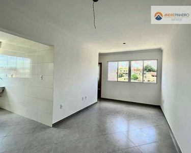 Apartamento com 2 quartos sendo 01 com suite à venda, 52 m² por R$ 345.000 - Santa Mônica