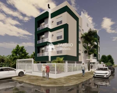 Apartamento de 02 dormitórios para venda no Centro de Santa Maria sacada e churrasqueira