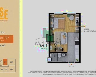 Apartamento Duplex com 1 dormitório à venda, 39 m² por R$ 356.900,00 - Água Verde - Curiti