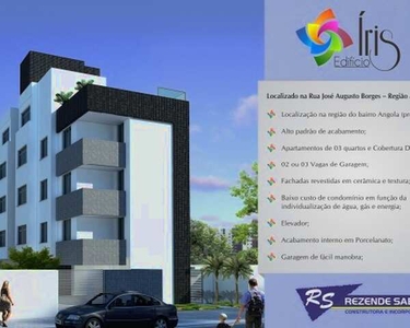 Apartamento no Edifício Íris com 3 dorm e 79m, Angola - Betim