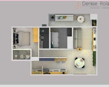 Apartamento para venda com 70 metros quadrados com 2 quartos em Tenório - Ubatuba - SP