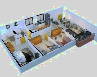 Apartamento para venda no Residencial alvorada, bairro Dix Sept Rosado, em Natal/RN