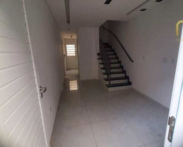 Casa com 2 dormitórios à venda, 54 m² por R$ 345.000,00 - Boqueirão - Praia Grande/SP