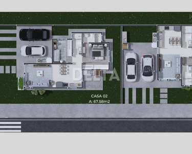 Casa com 2 dormitórios à venda, 61 m² por R$ 349.800,00 - Jardim do Sol - Campo Bom/RS