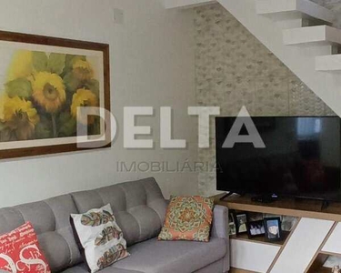 Casa com 2 dormitórios e 2 vagas em condomínio fechado, 98 m² - Rondônia - Novo Hamburgo/R