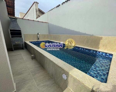 Casa com 2 dorms, Itaóca, Mongaguá - R$ 365 mil, Cod: 10095