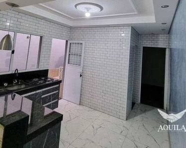 CASA NO BAIRRO JARDIM ALPES COM 02 DORMITÓRIOS COZINHA AMERICANA MODULADA COM COOKCKTOP ÁR