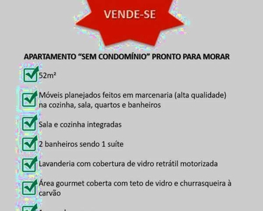 Comprar apartamento com 2 quartos em Vila Humaita Santo André SP, apartamento sem condomín