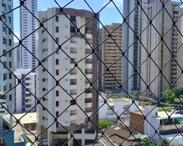 Jean Charles / Piedade: a 50m da nova orla, vista mar, rua calma, amplo, 125m2, 3 qts, 1 s