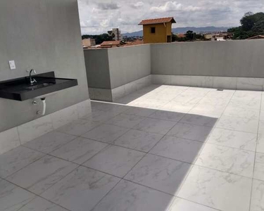 Linda Cobertura duplex a venda 2 quartos suíte, terraço elevador vaga demarcada no bairro