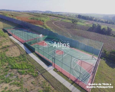 Lindo terreno com área de 150 metros no Condomínio Park Real em Indaiatuba/SP, topografia