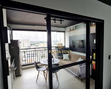 Studio com 1 dormitório, sala, varanda gourmet, 1 vaga, à venda, 30,82 m² por R$ 399.000