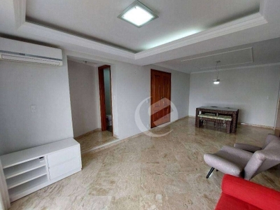 Apartamento com 3 dormitórios, 144 m² - venda por r$ 720.000,00 ou aluguel por r$ 5.780,00/mês - vila valparaíso - santo andré/sp