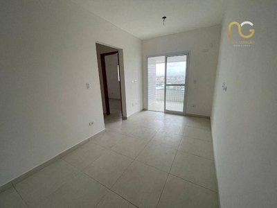 Apartamento em Cidade Ocian, Praia Grande/SP de 60m² 2 quartos à venda por R$ 403.000,00