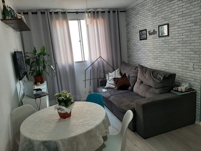Apartamento em Jardim Petrópolis, Cotia/SP de 40m² 2 quartos para locação R$ 1.145,00/mes