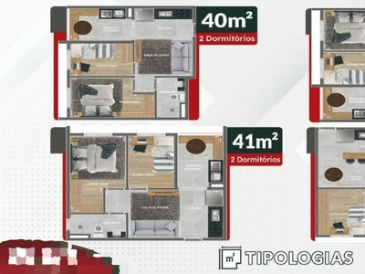 Apartamento em Parque Maria Luiza, São Paulo/SP de 52m² 2 quartos à venda por R$ 456.600,00