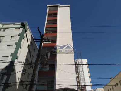 Apartamento em Vila Guilhermina, Praia Grande/SP de 45m² 1 quartos para locação R$ 1.800,00/mes