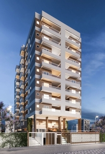 Apartamento em Vila Guilhermina, Praia Grande/SP de 72m² 2 quartos à venda por R$ 497.545,23