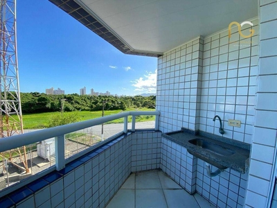 Apartamento em Vila Mirim, Praia Grande/SP de 89m² 2 quartos à venda por R$ 279.000,00