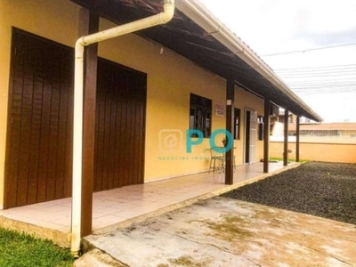 Casa com 3 dormitórios à venda, 93 m² por r$ 690.000 - gravatá - navegantes/sc