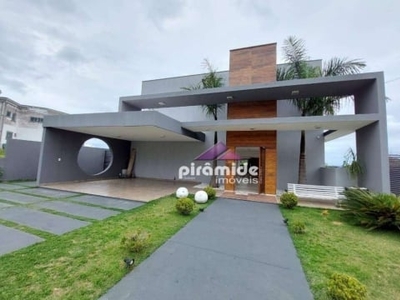 Casa com 5 dormitórios, 650 m² - venda por r$ 2.600.000,00 ou aluguel por r$ 13.050,00/mês - parque mirante do vale - jacareí/sp