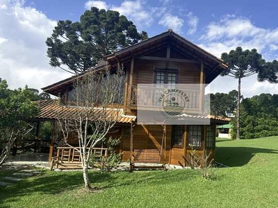 Casa de campo no condominio Trilha dos Carroções em Campo Alegre, única residência a venda