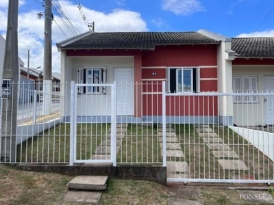 Casa em condomínio fechado com 2 quartos à venda na rua parque pioneiro, 789, neópolis, gravataí por r$ 199.000