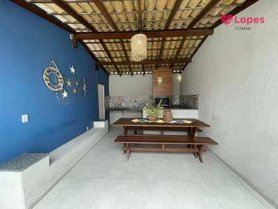 Casa em Enseada Azul, Guarapari/ES de 120m² 3 quartos para locação R$ 4.000,00/mes