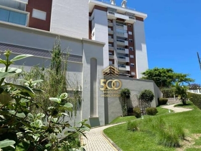Cobertura com 3 dormitórios para alugar, 148 m² por r$ 7.614,38/mês - estreito - florianópolis/sc