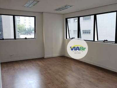 Conjunto Sala Comercial Escritório Consultório CIEE OXXO Para Alugar, 32 m² por R$ 2.970/m