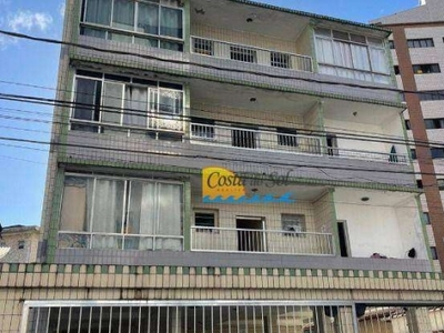 Kitnet com 1 dormitório à venda, 32 m² por r$ 175.000,00 - guilhermina - praia grande/sp