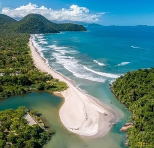 Terreno em Sertão do Perequê Mirim, Ubatuba/SP de 670m² à venda por R$ 428.000,00