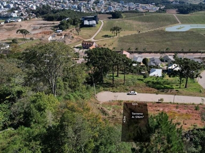 Terreno em Villa Toscana, Flores Da Cunha/RS de 516m² à venda por R$ 283.000,00