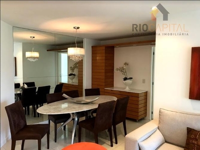 Apartamento em Barra da Tijuca, Rio de Janeiro/RJ de 117m² 3 quartos para locação R$ 4.650,00/mes