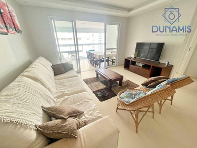 Apartamento em Barra Funda, Guarujá/SP de 115m² 3 quartos à venda por R$ 999.000,00