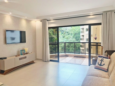 Apartamento em Barra Funda, Guarujá/SP de 115m² 3 quartos para locação R$ 5.500,00/mes