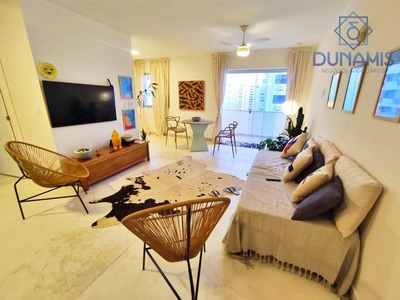 Apartamento em Barra Funda, Guarujá/SP de 65m² 2 quartos à venda por R$ 519.000,00