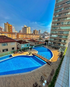 Apartamento em Boqueirão, Praia Grande/SP de 72m² 2 quartos à venda por R$ 530.000,00 ou para locação R$ 3.500,00/mes