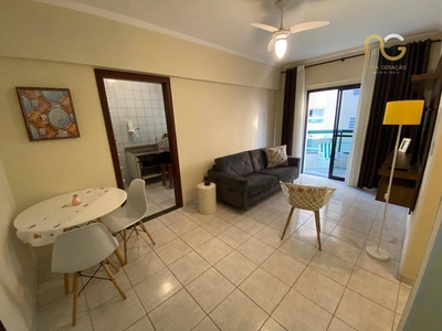 Apartamento em Campo da Aviação, Praia Grande/SP de 55m² 1 quartos à venda por R$ 254.000,00