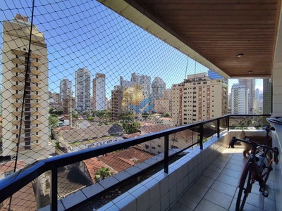 Apartamento em Gonzaga, Santos/SP de 189m² 3 quartos à venda por R$ 1.194.000,00