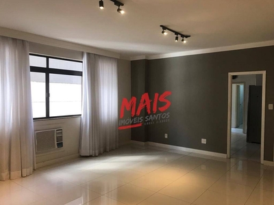 Apartamento em Pompéia, Santos/SP de 140m² 3 quartos à venda por R$ 868.000,00 ou para locação R$ 4.600,00/mes