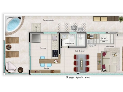Apartamento em Santa Efigênia, Belo Horizonte/MG de 95m² 2 quartos à venda por R$ 821.000,00