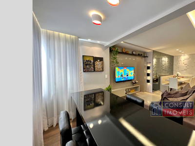 Apartamento em Vila Da Serra, Nova Lima/MG de 80m² 3 quartos à venda por R$ 1.248.000,00