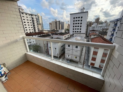 Apartamento em Vila Guilhermina, Praia Grande/SP de 68m² 2 quartos à venda por R$ 354.000,00