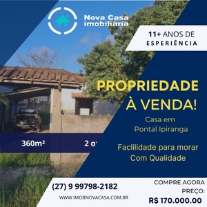 Casa em Boa Vista, Linhares/ES de 53m² 2 quartos à venda por R$ 169.000,00