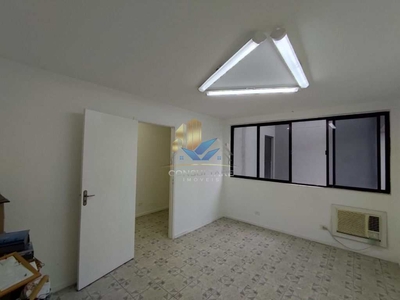 Sala em Vila Belmiro, Santos/SP de 80m² para locação R$ 2.600,00/mes