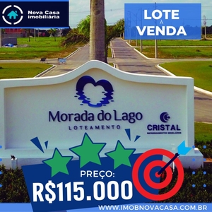 Terreno em Aviso, Linhares/ES de 200m² à venda por R$ 113.000,00