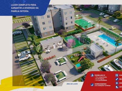 Apartamento à venda com 2 quartos em Setor Residencial Mestre Darmas, Planaltina